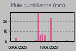 Daily Rain Graph Thumbnail